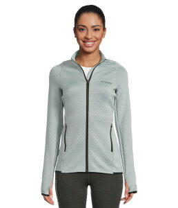 �R�����r�A ���f�B�[�X �A�E�^�[ �R�[�g Columbia Crystal Leaf Omni-Heat Helix Full Zip Crushed Blue �u���[