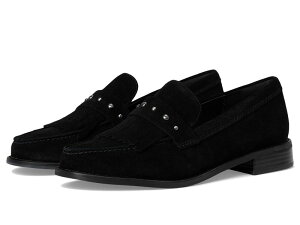 N[NX fB[X V[Y Xb|E[t@[ Black Suede Clarks Hana Loafer