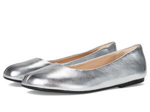 N[NX fB[X V[Y T_ Clarks Livia Lily Silver Leather Vo[