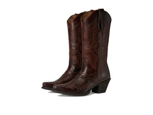 �A���A�g ���f�B�[�X �V���[�Y �u�[�c�E���C���u�[�c Ariat Heritage J Toe Stretchfit Western Boots Sassy Brown �u���E��