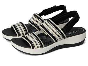 N[NX fB[X V[Y T_ Black Multi Tex Clarks Arla Stroll