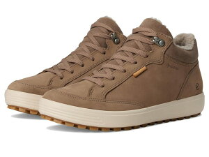 GR[ fB[X V[Y u[cECu[c ECCO Soft 7 Warm-lined Gore-tex Chukka Taupe g[v