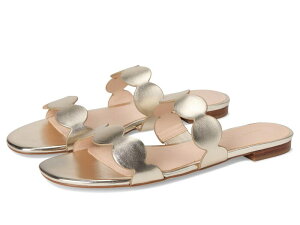 �W���b�N���W���[�X ���f�B�[�X �V���[�Y �T���_�� �g�[�� Jack Rogers Greglen Slide - Metallic Nappa Jacks Platinum ���^���b�N
