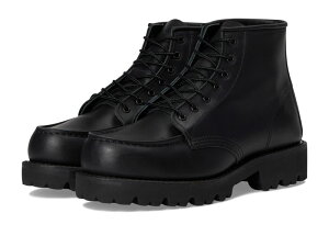 bhECO fB[X V[Y u[cECu[c Red Wing Heritage 6" Porter Moc Lug Black Boundary ubN