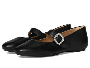 tBbgtbv fB[X V[Y T_ U[ Black FitFlop Delicato Crystal-buckle Leather Mary Janes