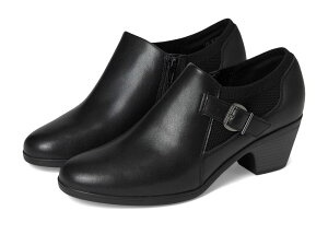 N[NX fB[X V[Y q[ Black Leather Clarks Emily 2 Darcey