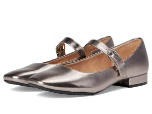 CtXgCh fB[X V[Y T_ LifeStride Cameo MJ Mary Jane Flats Pewter Metallic s[^[
