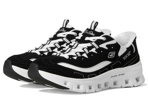 XPb`[Y fB[X V[Y Xj[J[ SKECHERS Glide-Step Pro Heritage Classic Hands Free Slip-Ins Black White zCg