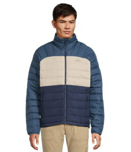 GGr[ Y AE^[ R[g _E WPbg L.L.Bean Down Jacket Color-Block Night/Bright Ma
