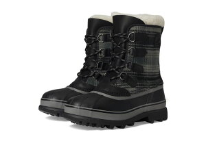�\���� �����Y �V���[�Y �u�[�c�E���C���u�[�c SOREL Caribou Waterproof Black/Quarry �u���b�N