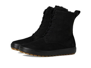 �G�R�[ ���f�B�[�X �V���[�Y �u�[�c�E���C���u�[�c ECCO Soft 7 Tred High-Cut Boots Black �u���b�N