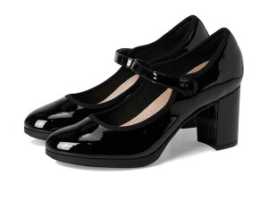 N[NX fB[X V[Y q[ Black Patent Sy Clarks Bayla Lily