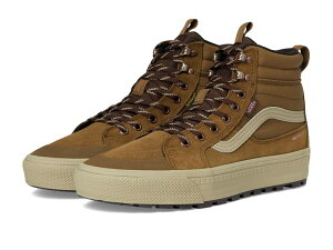 oY fB[X V[Y Xj[J[ Vans MTE? SK8-HiR Waterproof Insulated Brown/Pink sN