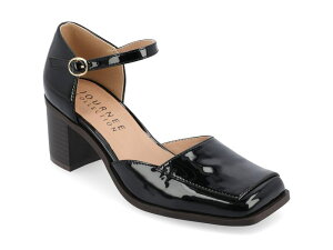 �W�����l �R���N�V���� ���f�B�[�X �V���[�Y �q�[�� Journee Collection Evangeline Patent/Black �u���b�N