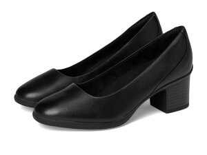 N[NX fB[X V[Y q[ Clarks Shaya Poppy Black Leather ubN