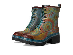 XvOXebv fB[X V[Y u[cECu[c L'Artiste by Spring Step Carnivale Blue Multi u[