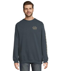 �\���e�B�[�N���[ �����Y �g�b�v�X �V���c �t���[�X Salty Crew Call Sign Crew Fleece Navy �l�C�r�[