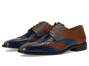 �X�e�C�V�[�A�_���X �����Y �V���[�Y �I�b�N�X�t�H�[�h ���[�X Stacy Adams Tristano Bike Toe Lace-Up Gray Multi �O���[