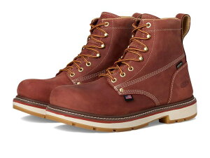 �L�[�� �����Y �V���[�Y �u�[�c�E���C���u�[�c �q�[�� KEEN Utility Liberty 6 Waterproof 90 ° Heel Boot (Carbon Toe) Bombay Brown/Gu �u���E��