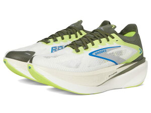 �u���b�N�X ���f�B�[�X �V���[�Y �X�j�[�J�[ Brooks Hyperion Max 3 Blanc/Acid Lime ���C��