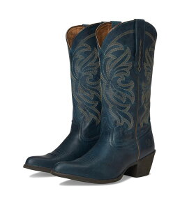 �A���A�g ���f�B�[�X �V���[�Y �u�[�c�E���C���u�[�c Ariat Heritage J Toe Fresh Denim �f�j��
