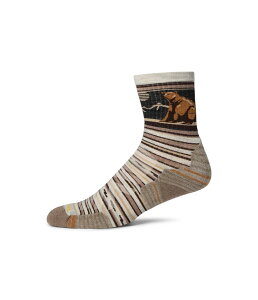 �X�}�[�g�E�[�� �����Y �A���_�[�E�F�A �C�� Smartwool Hike Targeted Cushion Bear Stripe Mid Crew Socks Ash �A�b�V��