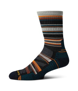 �X�}�[�g�E�[�� �����Y �A���_�[�E�F�A �C�� Smartwool Hike Light Cushion Panorama Crew Charcoal �`���R�[��