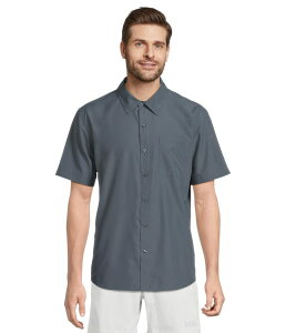 �}�[���b�g �����Y �g�b�v�X �V���c Marmot AirExchange SolarShield Short Sleeve Shirthunderhead