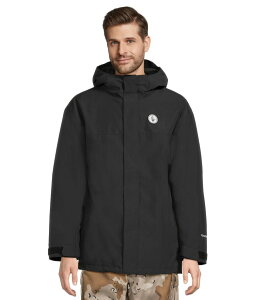 �{���R�� �����Y �A�E�^�[ �R�[�g �W���P�b�g Volcom Snow Buckthreeeighty Jacket Black �u���b�N
