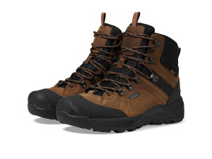 L[ Y V[Y u[cECu[c KEEN Revel 4 Mid Height Polar Insulated Waterproof Dark Earth/Cara
