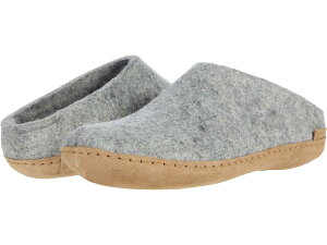 OIvX Y V[Y T_ E[ U[ Glerups Wool Slip-On Leather Outsole Grey O[