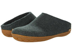 OIvX Y V[Y T_ E[ Glerups Wool Slip-On Rubber Outsole Forest/Honey Ru tHXg