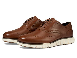 R[n[ Y V[Y IbNXtH[h Cole Haan Zerogrand Remastered Wing Tip Oxford Unlined British Tan/Ivo ^