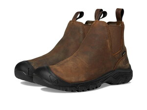 L[ Y V[Y u[cECu[c KEEN Anchorage 4 Waterproof Pull-On Durable Insulatedark Earth/Blac