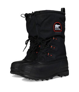 �\���� �����Y �V���[�Y �u�[�c�E���C���u�[�c SOREL Glacier Xt Black/Red Quart �u���b�N