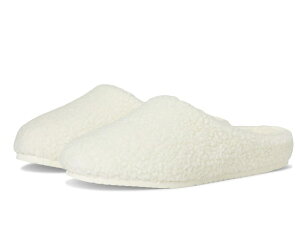 �I�[���o�[�Y �����Y �V���[�Y �T���_�� �E�[�� Allbirds Wool Slipper Fluff Natural White ( �z���C�g