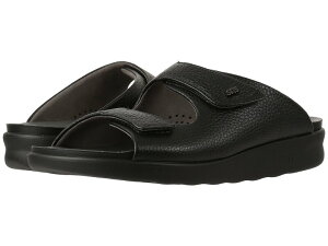 �T�X �����Y �V���[�Y �T���_�� SAS Encore Adjustable Comfort Slide Sandal Black �u���b�N