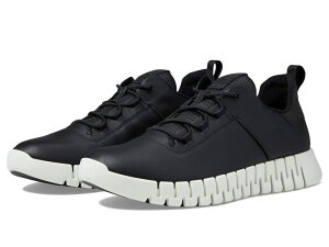 GR[ Y V[Y Xj[J[ ECCO Gruuv Sneaker Black/Black ubN