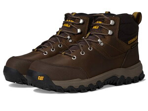 �L���^�s���[ �����Y �V���[�Y �u�[�c�E���C���u�[�c Caterpillar Threshold Rebound Hiker WP ST Bison