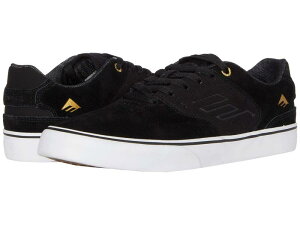 GJ Y V[Y Xj[J[ Emerica The Low Vulc Black/Gold/Whit ubN