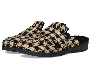 oCIjbN fB[X V[Y T_ VIONIC Gemma Ii Mule Slippers Black/Cream N[