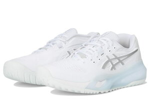 AVbNX fB[X V[Y Xj[J[ ASICS Gel-Resolution X White/Pure Silv zCg
