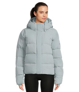 RrA fB[X AE^[ R[g t[fbhWPbg Columbiamaze Puff Hooded Jacket Crushed Blue u[