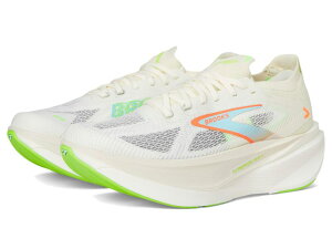 �u���b�N�X ���f�B�[�X �V���[�Y �X�j�[�J�[ Brooks Hyperion Max 3 Coconut/Green G �O���[��