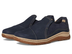 N[NX fB[X V[Y Xb|E[t@[ Clarks Orlene Slip Navy Nubuck lCr[