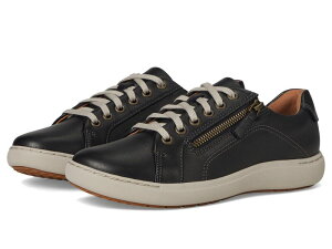 N[NX fB[X V[Y Xj[J[ [X Clarks Nalle Lace Black Leather ubN