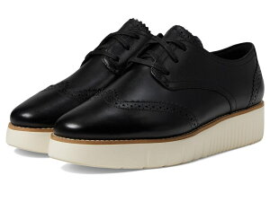 R[n[ fB[X V[Y IbNXtH[h vbgtH[ Cole Haan Grand City Platform Oxford Black/Ivory AC{[
