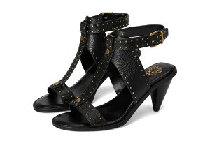 BXJ[g fB[X V[Y q[ T_ Vince Camuto Faunie Studded Cone Heel Sandals Black ubN