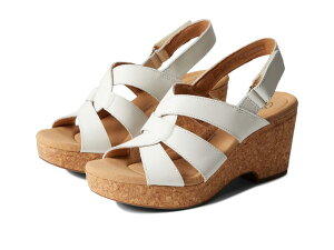 N[NX fB[X V[Y q[ Clarks Giselle Beach White Leather zCg