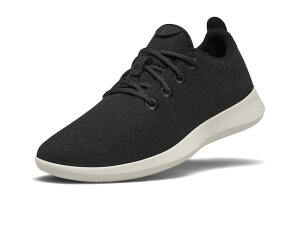 I[o[Y fB[X V[Y Xj[J[ E[ Allbirds Wool Runner True Black (Cre ubN